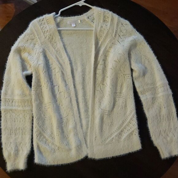 LC Lauren Conrad Open Knit Cardigan Sweater - Picture 4 of 7